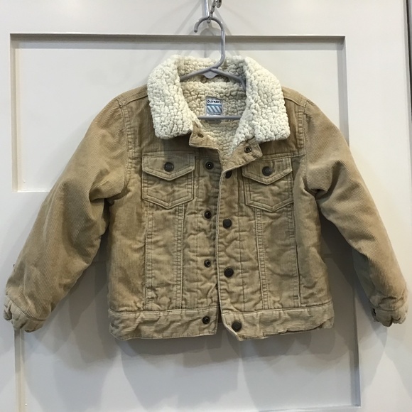 Old Navy Other - Vintage Old Navy Tan Corduroy Jacket size 5T